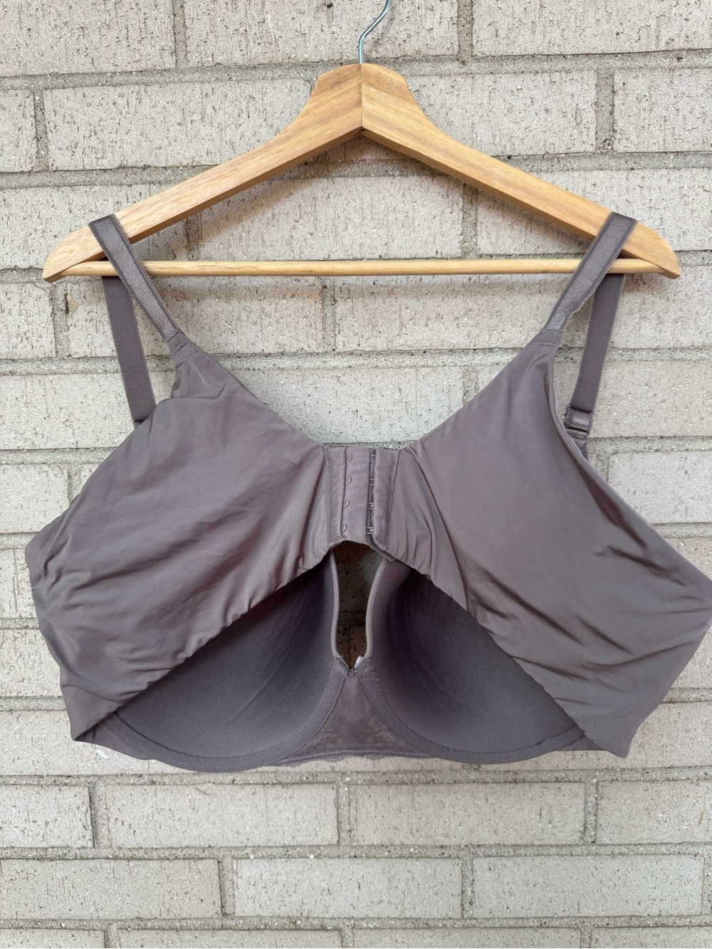 Torrid Curve T-Shirt Push Up Lightly Lined Bra Taupe 44D - Picture 4 of 6